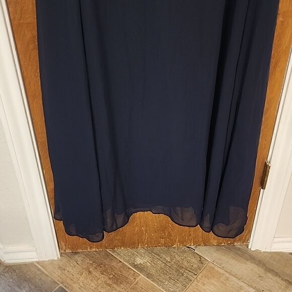 Alex Evenings Sleevless Navy Dress Size 18W NWT - Picture 6 of 8